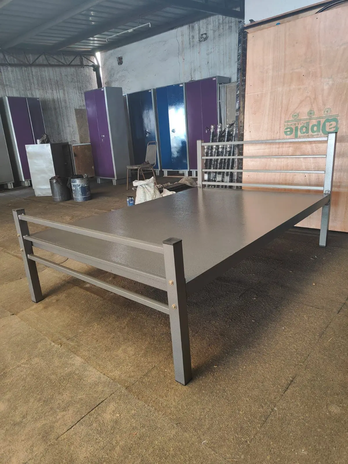 Wrought Iron metal cot 4/6 feet