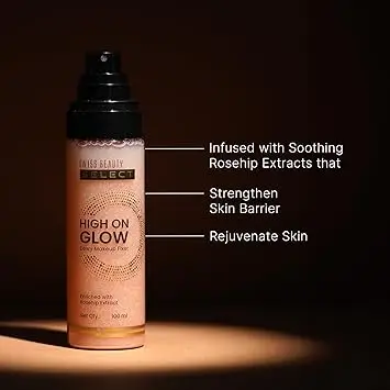 Swiss Beauty High on Glow Dewy Makeup Fixer view 3