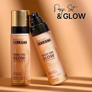 Swiss Beauty High on Glow Dewy Makeup Fixer view 4