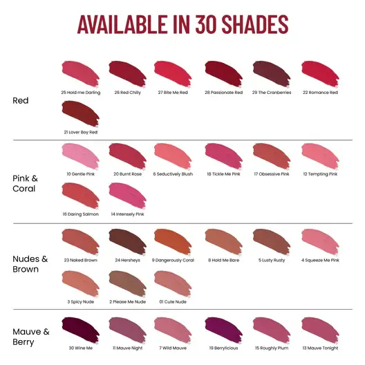 SWISS BEAUTY Hold Me Matte Lipstick view 5