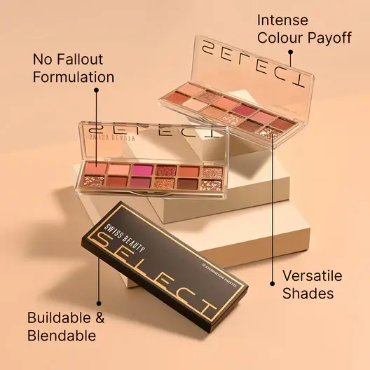 SWISS BEAUTY Select Eyeshadow Palette view 2