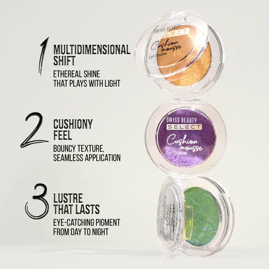 Swiss Beauty Select Cushion Mousse Eye Shadow view 2
