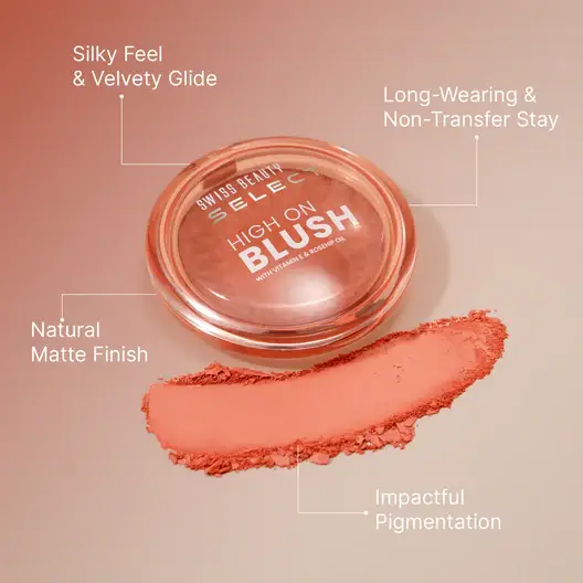 Swiss Beauty Select High On Blush view 3