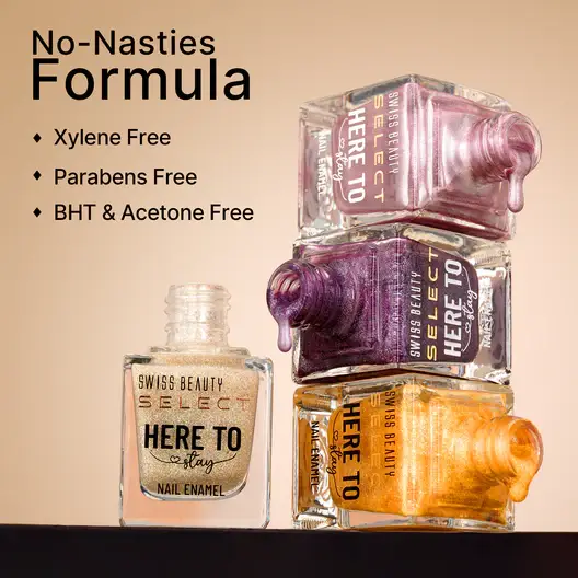 Swiss Beauty Select Here to Stay Nail Enamel view 4