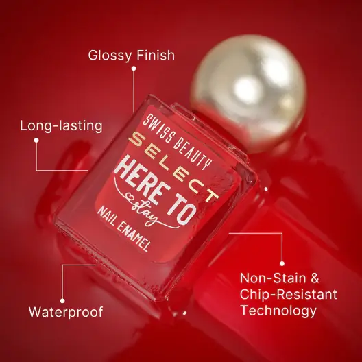 Swiss Beauty Select Here to Stay Nail Enamel view 5
