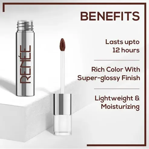 RENEE Gloss Stay - Transfer Proof Glossy Liquid Lip Color view 2