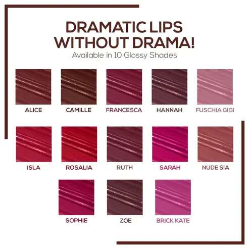 RENEE Gloss Stay - Transfer Proof Glossy Liquid Lip Color view 6