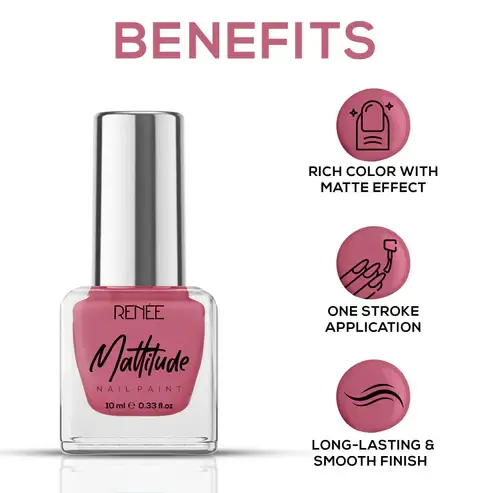 RENEE Mattitude Nail Paint view 2