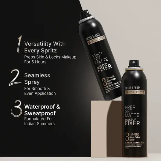 SWISS BEAUTY Select Prep Set Matte Makeup Fixer view 2