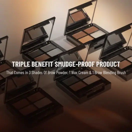 Swiss Beauty 3-in-1 Eyebrow Palette view 2