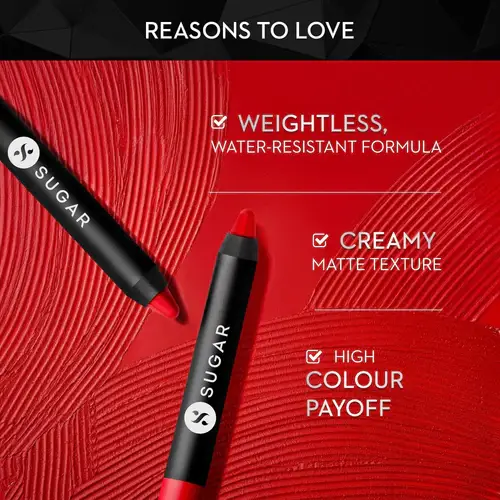SUGAR Matte As Hell Crayon Lipstick view 2