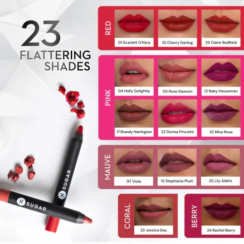 SUGAR Matte As Hell Crayon Lipstick view 3