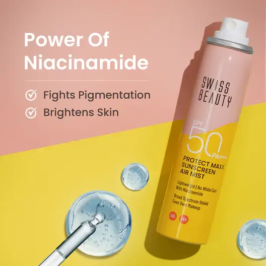 Swiss Beauty Protect Maxx Sunscreen Air Mist  view 5