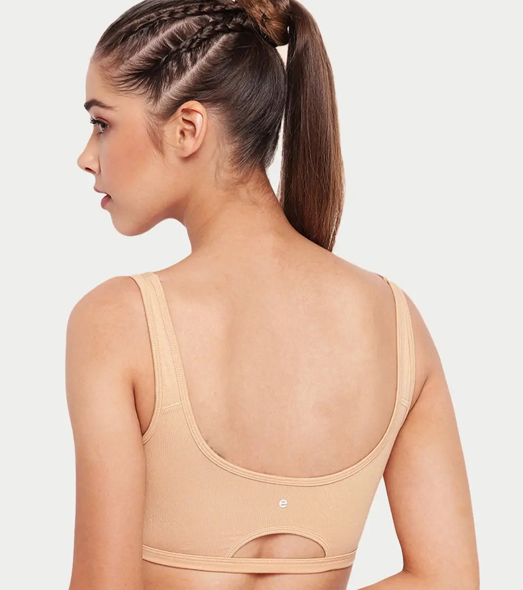 Enamor Low Impact Women's Cotton Everyday Sports Bra view 2