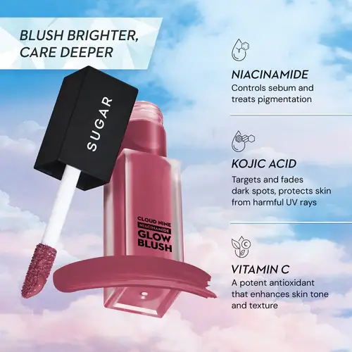 SUGAR Cloud Nine Niacinamide Glow Blush view 2