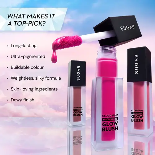 SUGAR Cloud Nine Niacinamide Glow Blush view 3