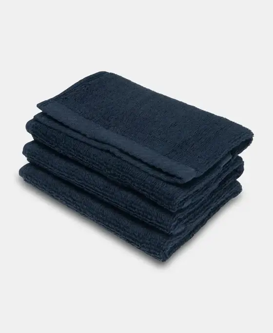 Jockey Cotton Terry Ultrasoft and Durable Solid Face Towel (Pack of 3) view 4