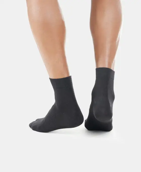 Jockey Modal Cotton Elastane Stretch Ankle Length Socks - 7396 view 3