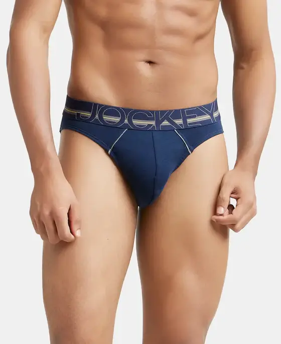 Jockey Solid Brief with Ultrasoft Waistband (Pack of 2) - US17 view 2