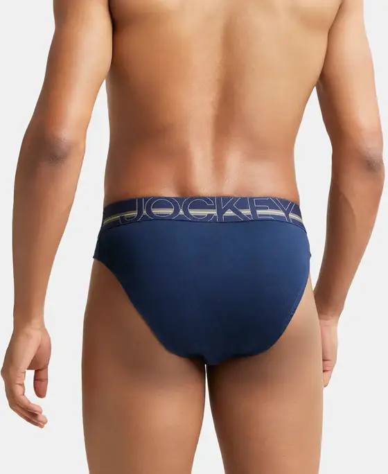 Jockey Solid Brief with Ultrasoft Waistband (Pack of 2) - US17 view 4