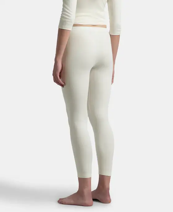 Jockey Women Cotton Rich Brushed Fabric Thermal Leggings with StayWarm Technology - 2544 view 5