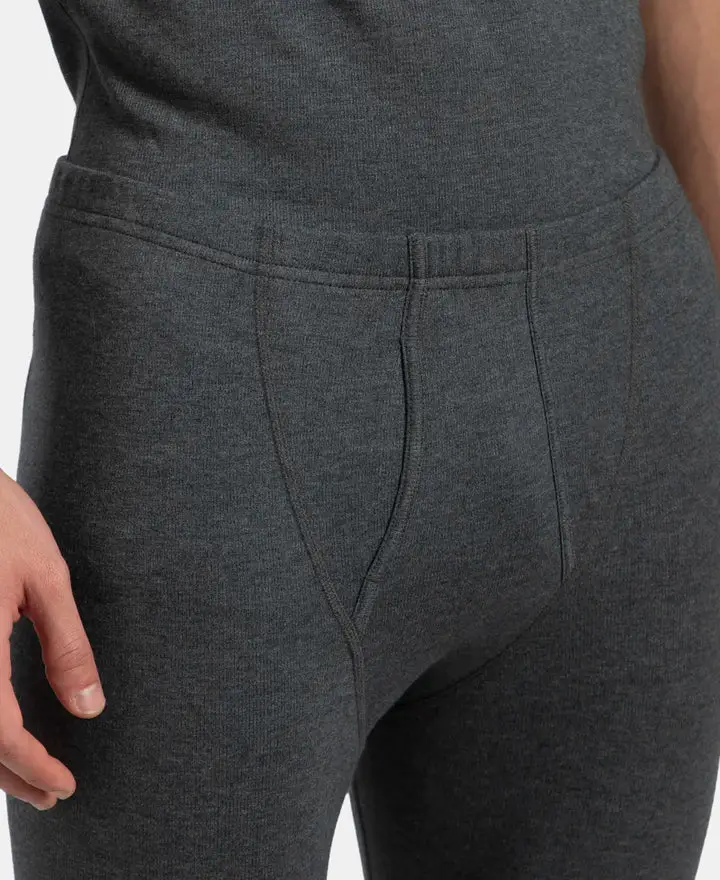 Jockey Men Cotton Rich Brushed Fabric Thermal Long John with StayWarm Technology - 2421 view 3