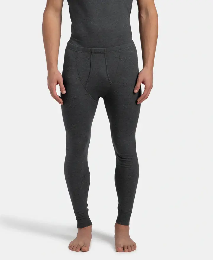 Jockey Men Cotton Rich Brushed Fabric Thermal Long John with StayWarm Technology - 2421 view 4