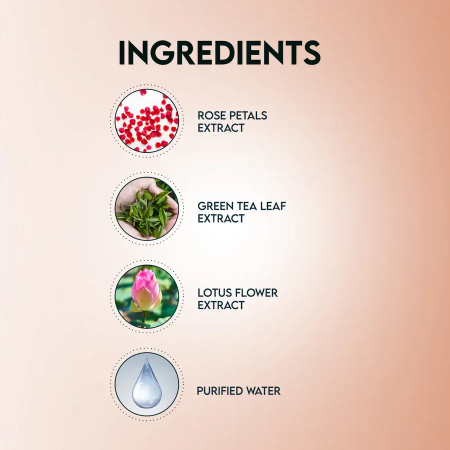 Jovees Rose Body Wash | Refreshing Fragrance of Rose & Chamomile view 2