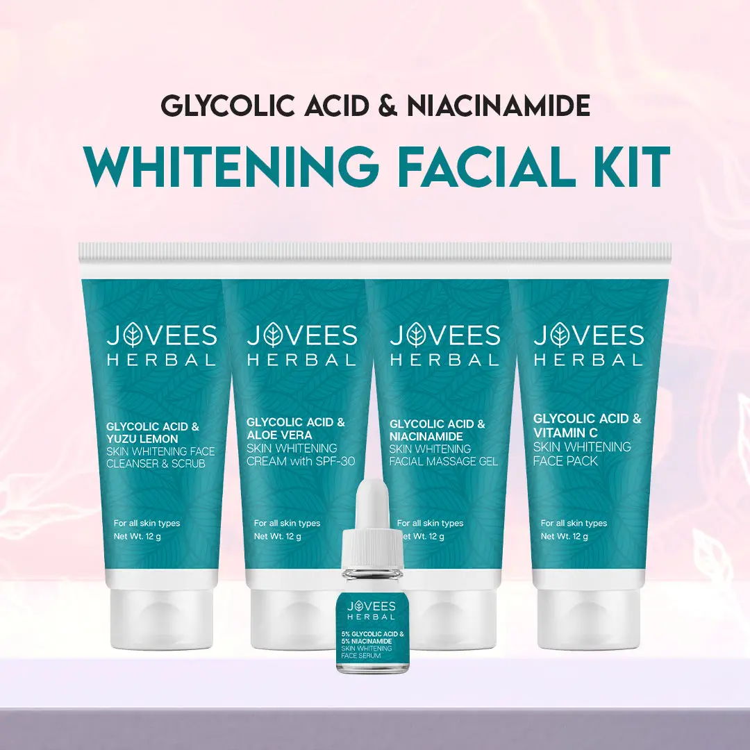 Jovees Glycolic Acid & Niacinamide Whitening Mini Facial Kit view 4