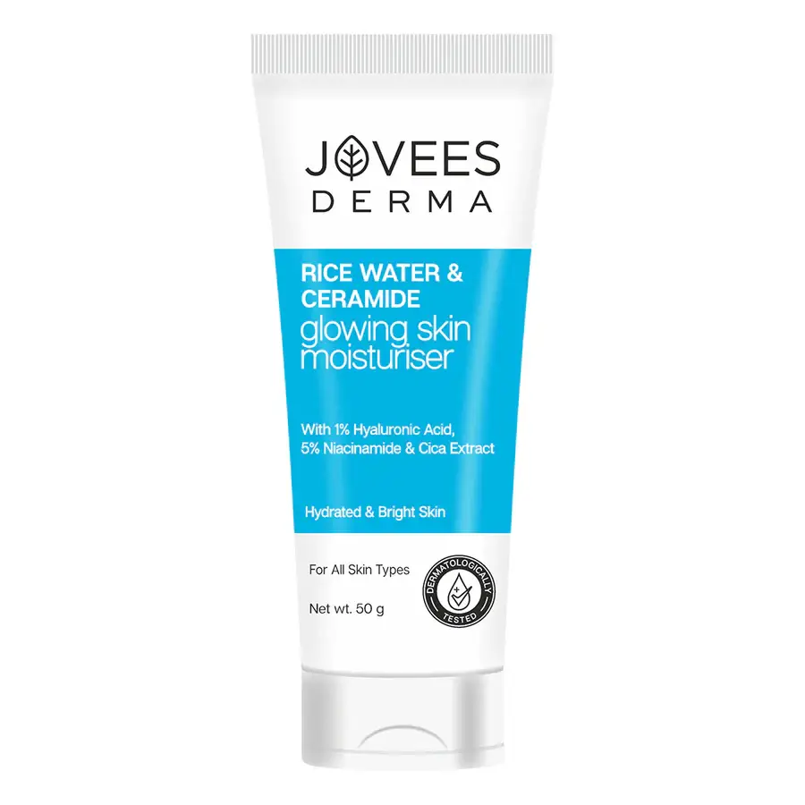 Jovees Derma Rice Water & Ceramide Glowing Skin Moisturiser