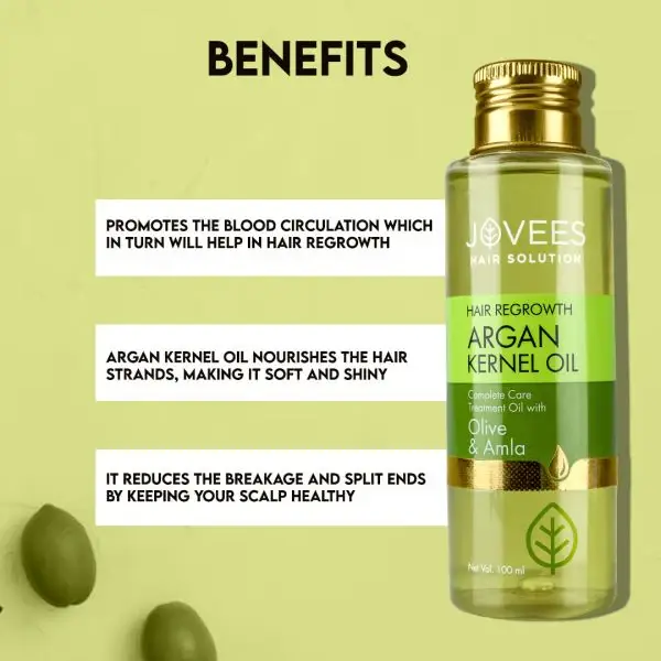 Jovees Hair Regrowth Argan Kernel Oil view 2
