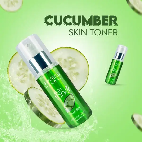Jovees Cucumber Skin Toner For Glowing And Hydrating Skin
