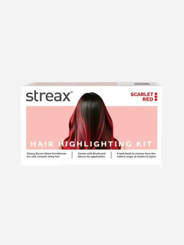 Streax Hair Highlighting Kit Scarlet Red