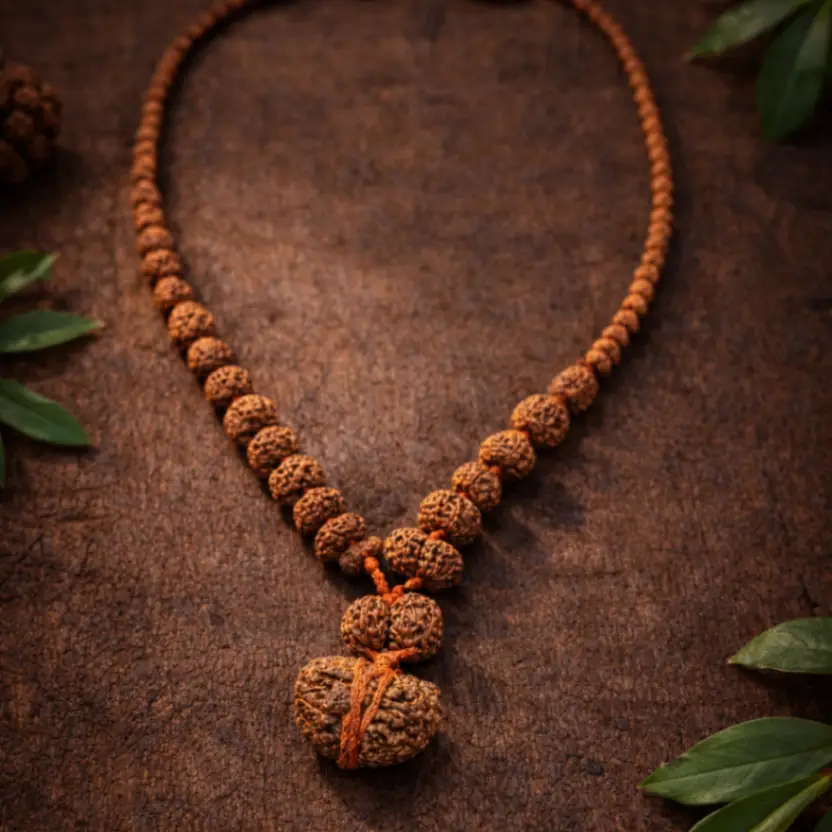 Siddh Indonesia Rudraksha Mala view 2