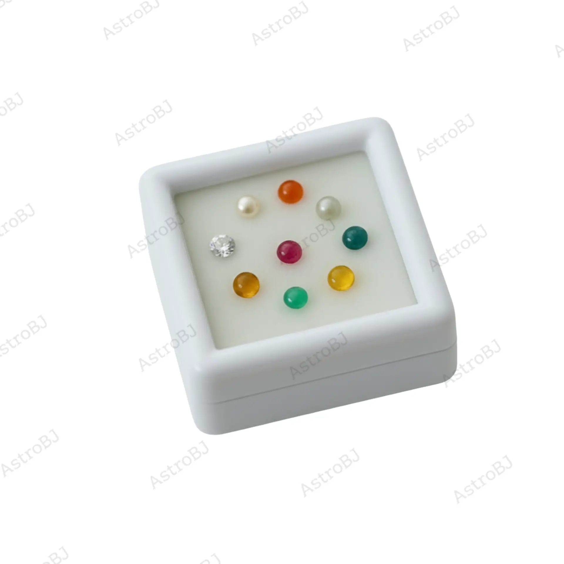 "Navgrah" 9 Grah Ratan Gemstones (For Pooja, Vastu) view 6