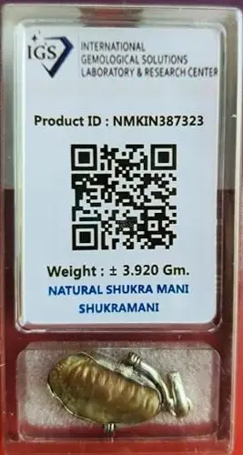Energized Natural "Shukra Mani" view 2