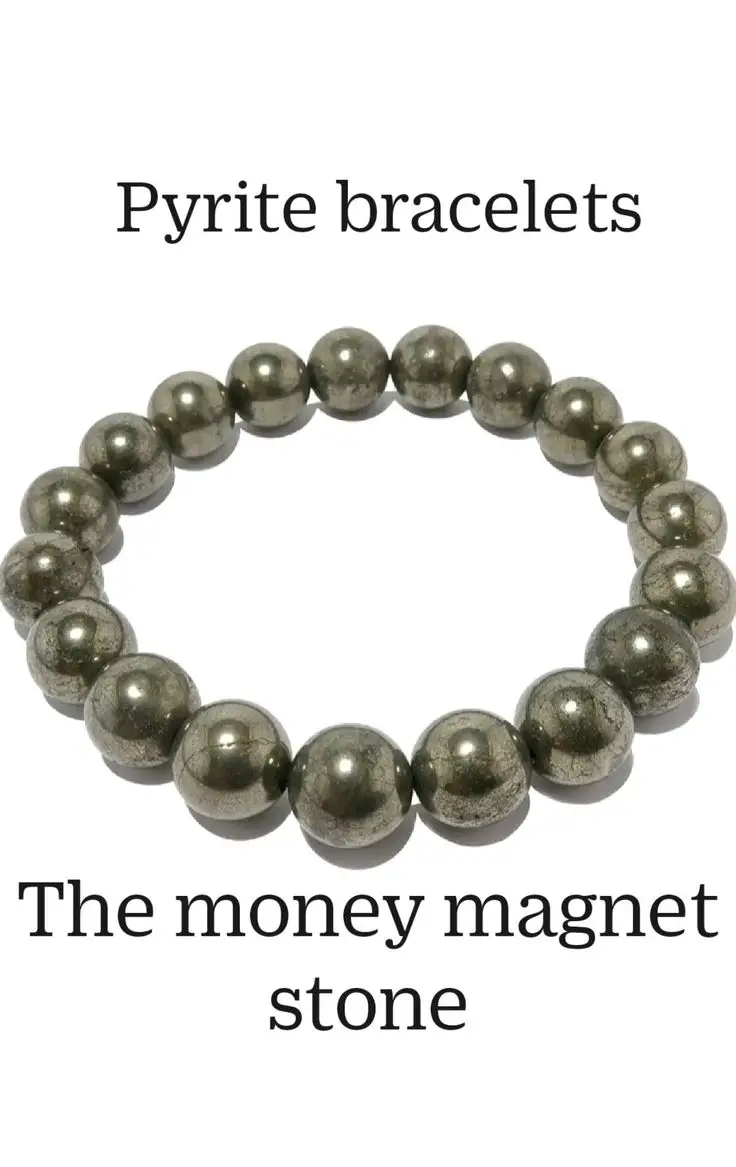 Pyrite Bracelet Original Beads view 3