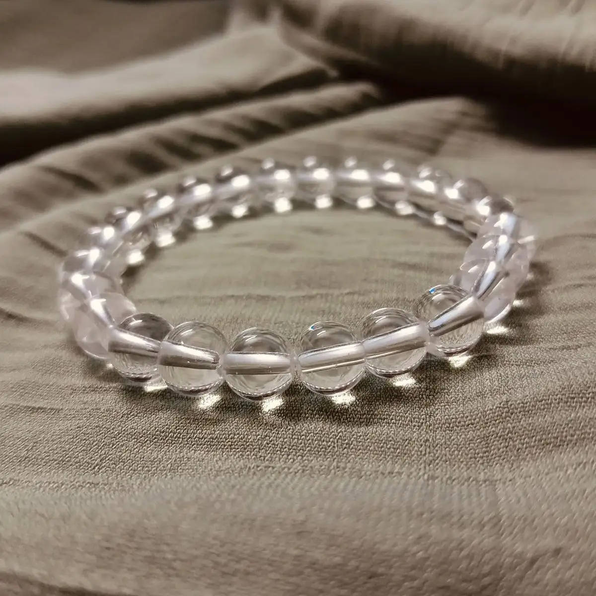 Sphatik Bracelet "Clear Quartz Bracelet" view 2