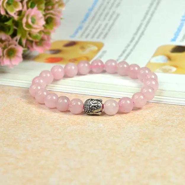 Rose Quartz Bracelet view 2