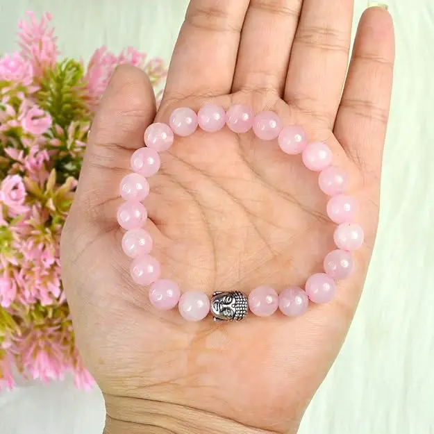 Rose Quartz Bracelet view 4