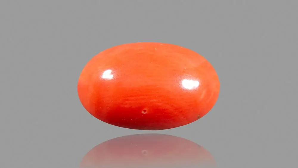 Japani Moonga Gemstone "Desi Moonga" view 5