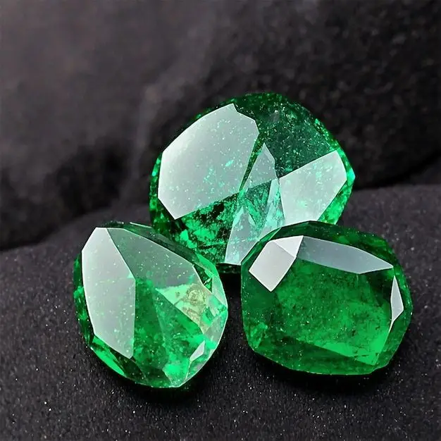 Emerald Gemstone "Panna Ratan" view 3