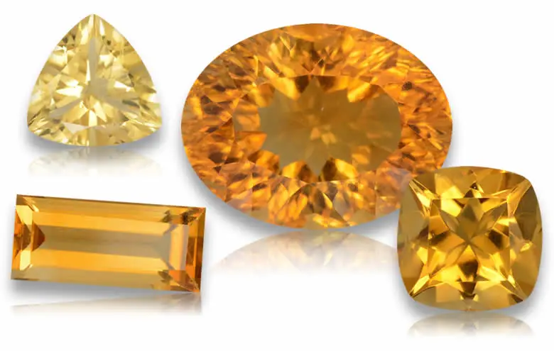 Citrine Gemstone "Sunela Stone" view 3
