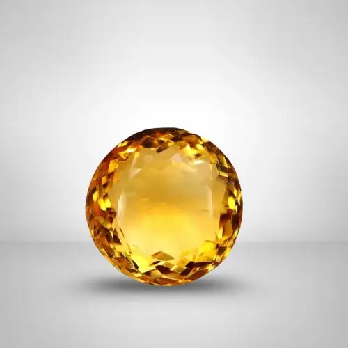 Citrine Gemstone "Sunela Stone" view 5