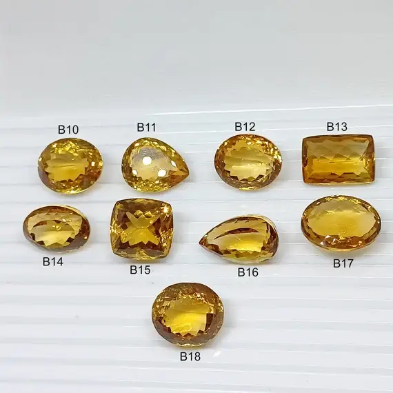 Citrine Gemstone "Sunela Stone" view 6