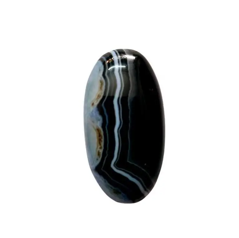 Black Agate Gemstone "Sulemani Hakik" @ 70rs/Ratti view 5
