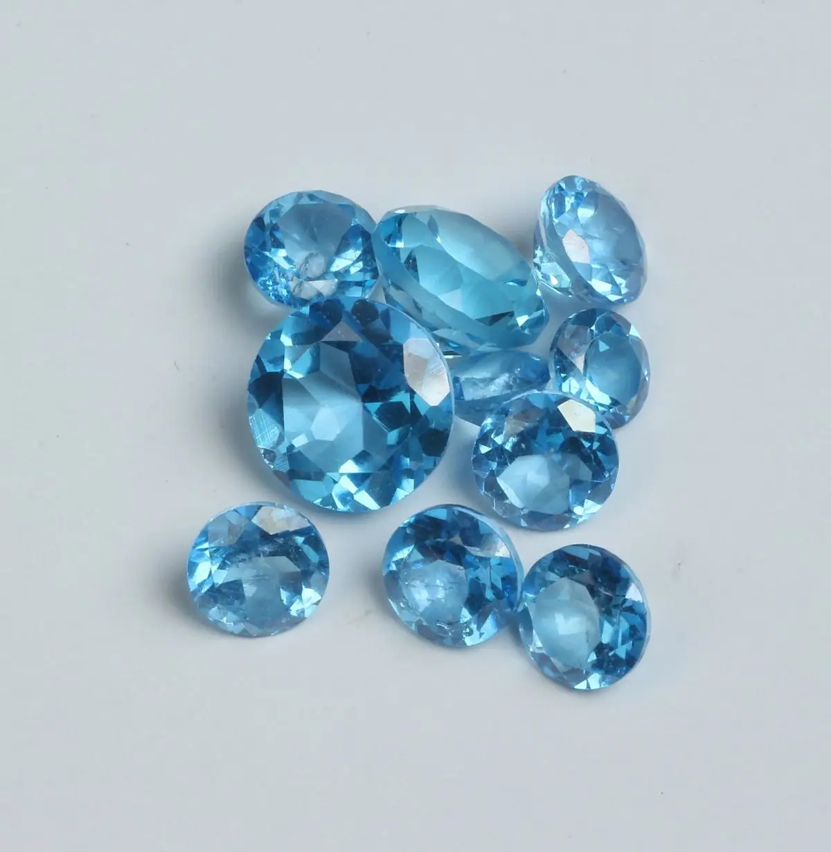 Blue Topaz Gemstone view 3