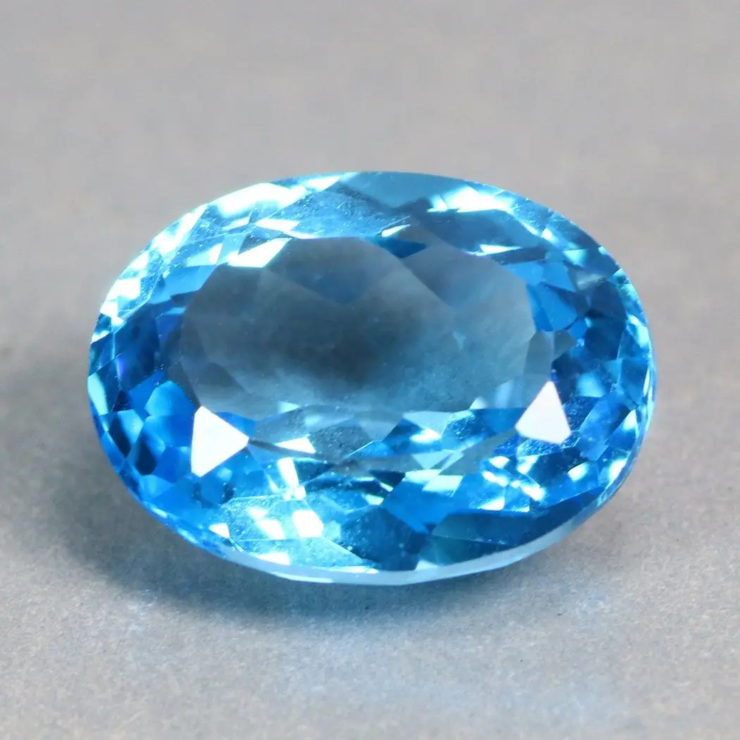 Blue Topaz Gemstone view 4