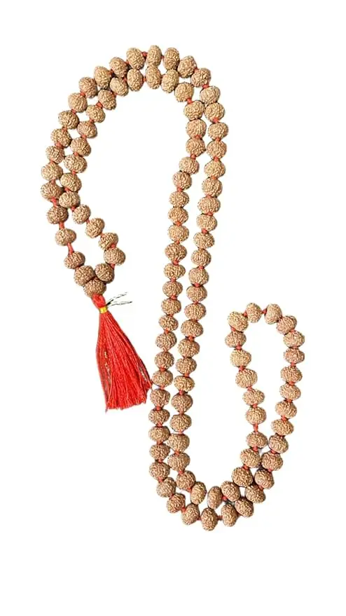 AstroBJ 9 Mukhi Rudraksha Mala "Siddh & Energised" A+++ Quality view 3