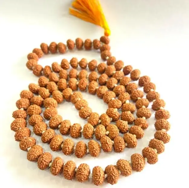 AstroBJ 8 Mukhi Rudraksha Mala "Siddh & Energised" A+++ Quality view 4